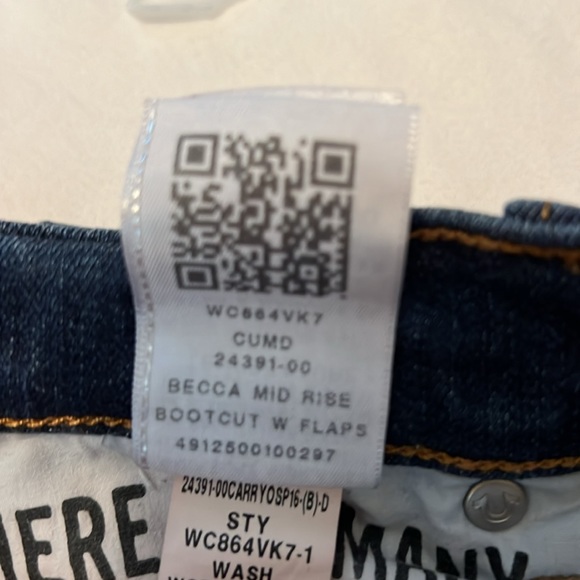 True Religion 29”tall bootcut - Picture 11 of 14